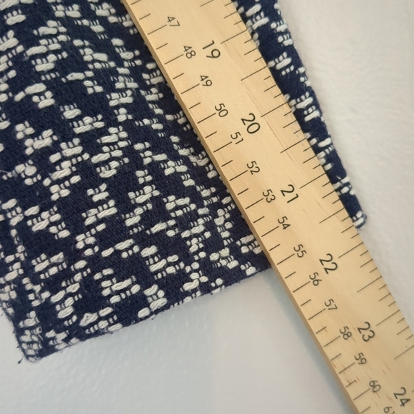 Zara Blazer Jacket Women's Medium Tweed Zippers Pockets Classy Business - Picture 9 of 12